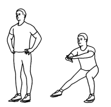 Glidande utfall åt sidan